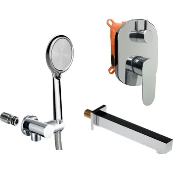 Vodovodní baterie Mereo Vanový set s dvoucestnou podomítkovou bateríí CB650VV1