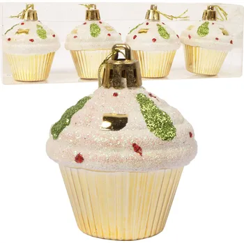 Vánoční dekorace PLATIKOVÉ VÁNOČNÍ BAŇKY-BAMBIČKY VÁNOČNÍ BAŇKY VÁNOČNÍ OZDOBY NA VÁNOČNÍ STROMEČEK, PŘÍVĚSKY