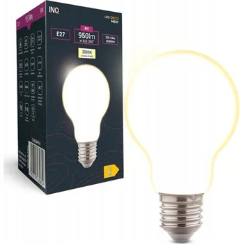 Žárovka DEKORATIVNÍ LED ŽÁROVKA FILAMENT E27 A60 230V 8W TEPLÁ MLÉČNÁ
