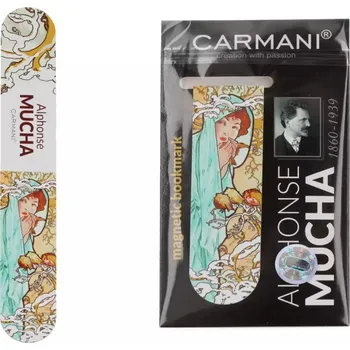 Doplněk ke knize Magnetická záložka do knih Alphonse Mucha – Zima Deluxe, elegantní design