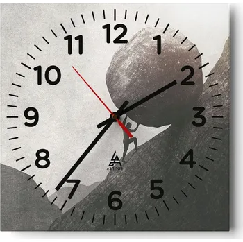 Hodiny Nástěnné hodiny do obýváku 40x40 Abstrakce Tiché hodiny Skleněné hodiny Bez hlučnosti