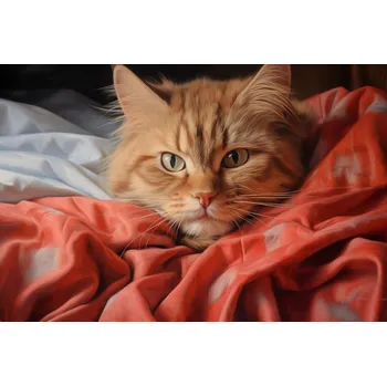 Plakát Plakát Mručící Klid bez rámu 91,5 x 61 cm