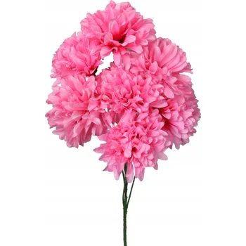 umělá květina KYTICE 7 CHRYSANTÉM umělé květy chryzantéma