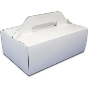 Jednorázové nádobí Odnosová krabice IDEAL 27 x 18 x 8 cm, FSC Mix