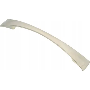 Nábytkové kování NÁBYTKOVÁ ÚCHYTKA ZÚŽENÁ 128mm NIKL-SATÉN