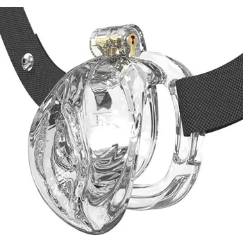 Pás cudnosti Rimba P-Cage PC10 Penis Cage Pussy Transparent