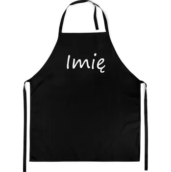 Kuchyňská zástěra Kuchyňská zástěra Ferocity černá polyester voděodolná 86x61 cm