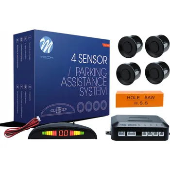 Parkovací asistent Parkovací senzory couvání m-tech 4 senzory ZADNÍ