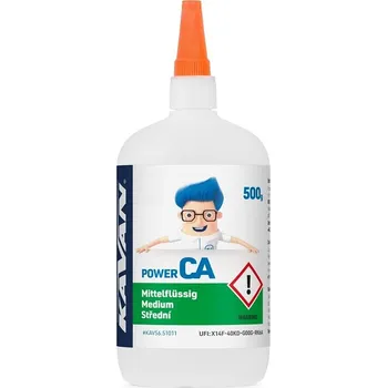 Průmyslové lepidlo KAVAN Power CA 500g střední vteřinové lepidlo - expresní doprava