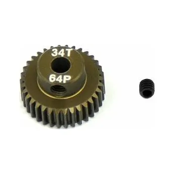RC model auta Serpent Motor - pinion alu hard 64P / 34T SER120121 - expresní doprava