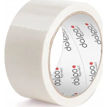 Lepicí páska Balicí páska Dalpo bílá, šířka 48 mm, délka 60 m, 1 ks