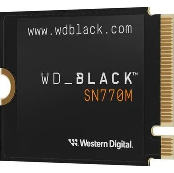SSD disk WD BLACK SSD NVMe 500GB PCIe SN 770M, Gen4 8 Gb s, (R:5000, W:4000MB s) M.2 2230-S3-M WDS500G3X0G
