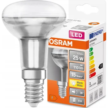 Žárovka Osram LED R50 1,5W = 25W 2700K E14 reflektorová žárovka