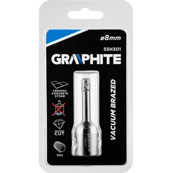 Vrták GRAPHITE Korunkový Vrták 8 mm