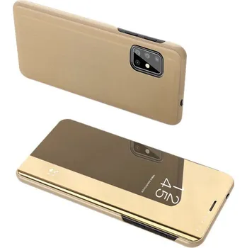Pouzdro na mobilní telefon Beweare Clear View neoriginální pouzdro na Samsung Galaxy S20 Plus - zlaté