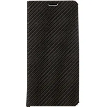 Pouzdro na mobilní telefon Pouzdro Xiaomi Redmi Note 14 5G Luna Carbon Book knížkové černé (kryt neboli obal na Xiaomi Redmi Note 14 5G)