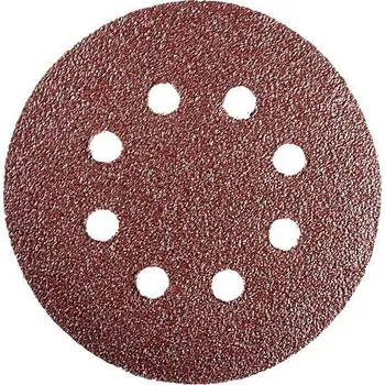 Brusný papír Výsek KONNER D38 125 mm, P040, 8 děr, brusný, kulatý, bal. 10 ks
