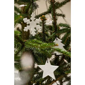 Vánoční dekorace Vánoční ozdoby Sagaform průměr 8 cm, 3 ks