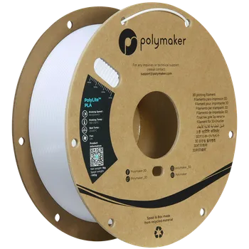 Filament Polymaker PolyLite PLA - Cold White