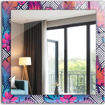 Zrcadlo Nástěnné Zrcadlo Tulup čtverec 600 x 600 mm