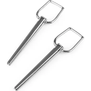 Designový průvlek na kabelky šíře 20 mm Varianta: nikl, Balení: 2 ks