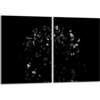 Kuchyňské prkénko Krájecí deska TMK ArtDeko sklo 2 ks