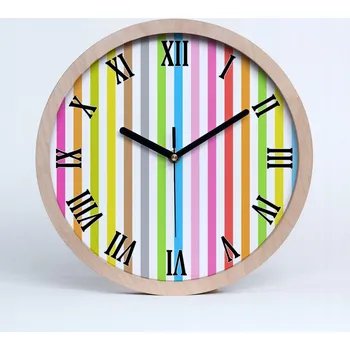 Hodiny Nástěnné hodiny Tulup vícebarevné 20 cm
