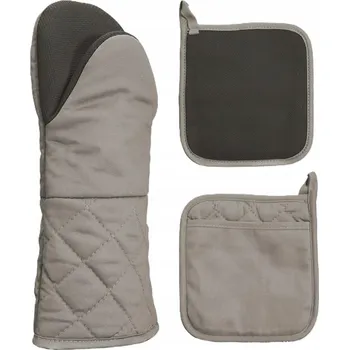 Chňapka CHŇAPKA A PODLOŽKA POD HRNEC Z NEOPRENU, ŠEDÁ 21766