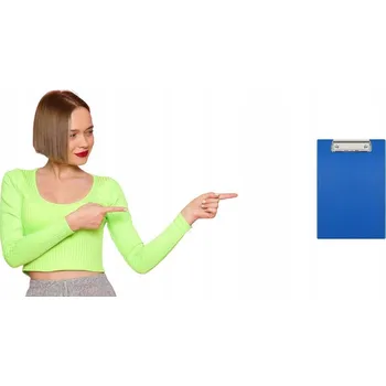 Obraz Podložka s klipem A5 Biurfol modrá