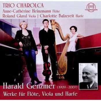 Zahraniční hudba CD Harald Genzmer: Werke Für Flöte, Viola & Harfe 2012