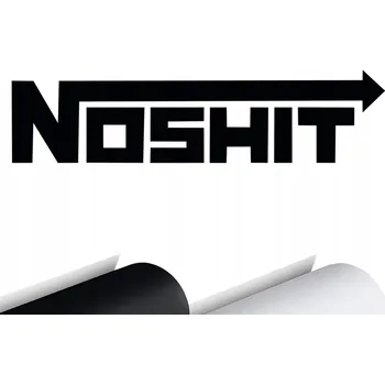 Samolepicí dekorace na vozidlo SAMOLEPKA na auto NO SHIT Tuning DESIGN JDM Thug Life 16x4