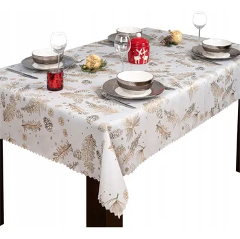 ubrus Vánoční ubrus Hvězda 120x300 cm BN18