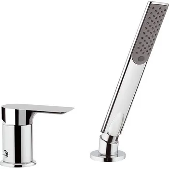 Vodovodní baterie Dvouotvorová vanová baterie ARNO 2707 - nikl broušený matný BAREI2707 + slevový kód, + prodloužená záruka