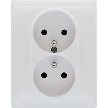 Elektrická zásuvka KOS Elektrická Zásuvka zásuvka bílá