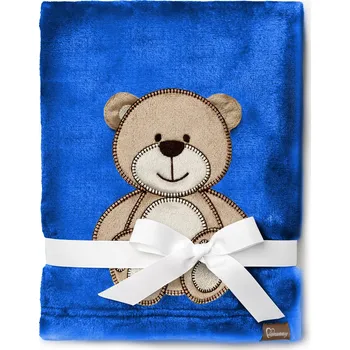 Dětská deka Be Mammy Dětská deka s 3D motivem Mazlíček dárek svátky 76x102 BE-168