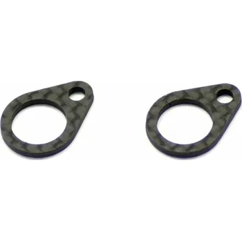 RC náhradní díl Serpent Midshaft bearing plate carbon 977E (2) SER904122 - expresní doprava