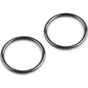 Kroužek Ø30 mm Varianta: 3 nikl černý, Balení: 50 ks