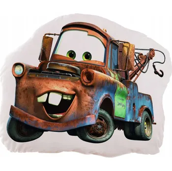 plyšák Polštář Burák auto 2 3 4 Cars plyšová hračka film pohádka Blesk McQueen