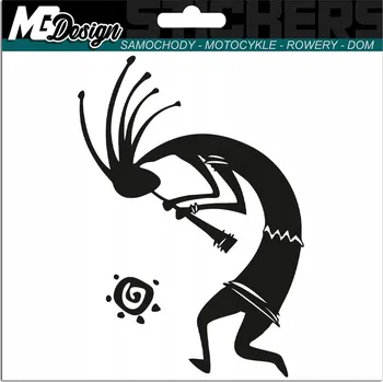 Samolepicí dekorace na vozidlo SAMOLEPKA na auto MOTIV NÁSTĚNNÉ MALBY 10x14 cm