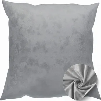 Polštář Povlak na polštář sametový hladký 50x50 hotový povlaky dekorativní do obýváku