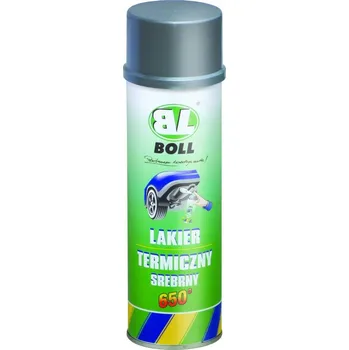Barva ve spreji BOLL Termo lak 800°C - sprej STŘÍBRNÝ 500 ml