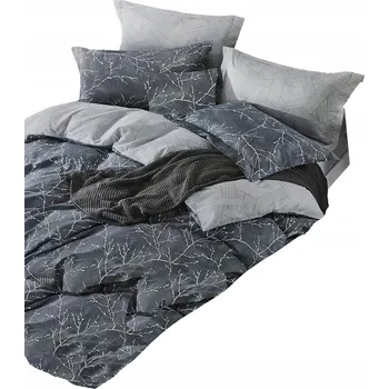 Povlečení POVLEČENÍ 160x200 BAVLNA 100 SADA POVLEČENÍ 2 POVLAKY NA POLŠTÁŘE 70x80 OBOUSTRANNÉ