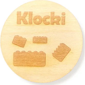 Obraz DŘEVĚNÁ PLAKETA ŠTÍTEK NA ZÁSUVKY KRABIČKA DECOUPAGE PLAKETY 1 KS