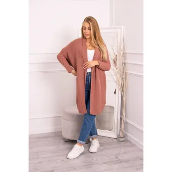 Dámský svetr Dámský tmavě růžový svetr s netopýřími rukávy K-Fashion, UNI i519_19679-U