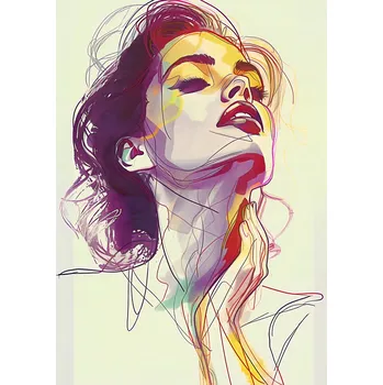 Plakát Plakát 21 x 29,7 cm – Plynulost