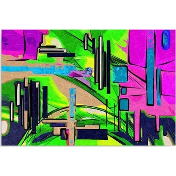 Obraz Obraz na plátně - Canvas, Abstraktní krajina 70x