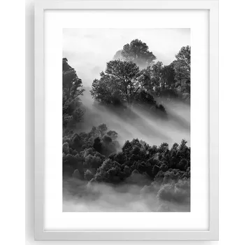 Obraz Obraz plakát v bílém rámu do obýváku 30x40 krajina plakáty na zeď