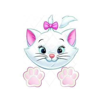 Jedlá dekorace na dort KOČIČKA, VARIANTA Jedlý papír 301