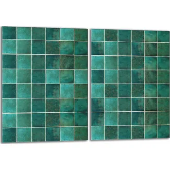 Kuchyňské prkénko Krájecí deska TMK ArtDeko sklo 2 ks