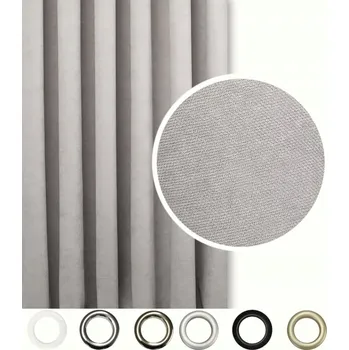 Závěs ZÁCLONY EFEZ 190x255 SV. ŠEDÁ OKA Na Míru